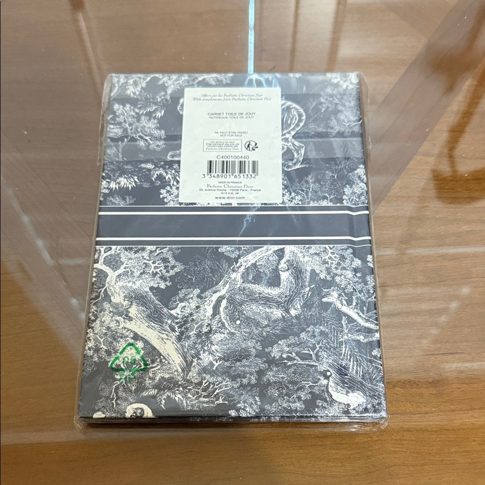New Dior Navy and White Notebook