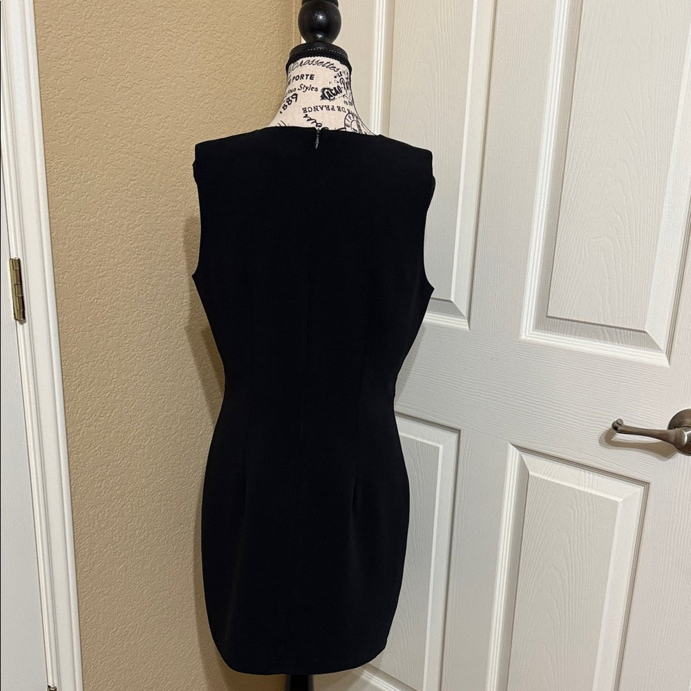 Elegant Black Sleeveless Dress