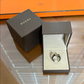 GUCCI Ring spiral Silver925/Citrine US 5 (US Size)