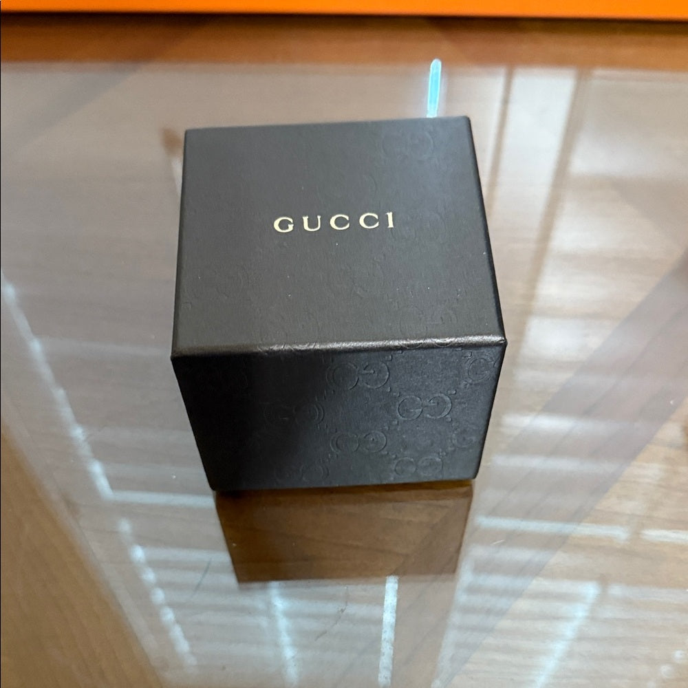 GUCCI Ring spiral Silver925/Citrine US 5 (US Size)