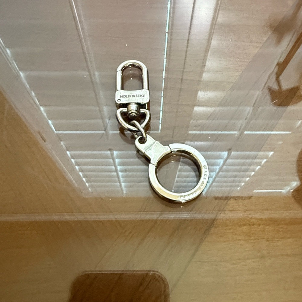 Louis Vuitton  Silver Anneau Cles Key Bag Charm