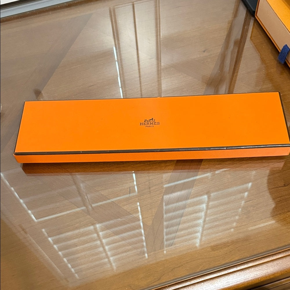 HERMES Paddock Bombay Hat Leather Bag Charm