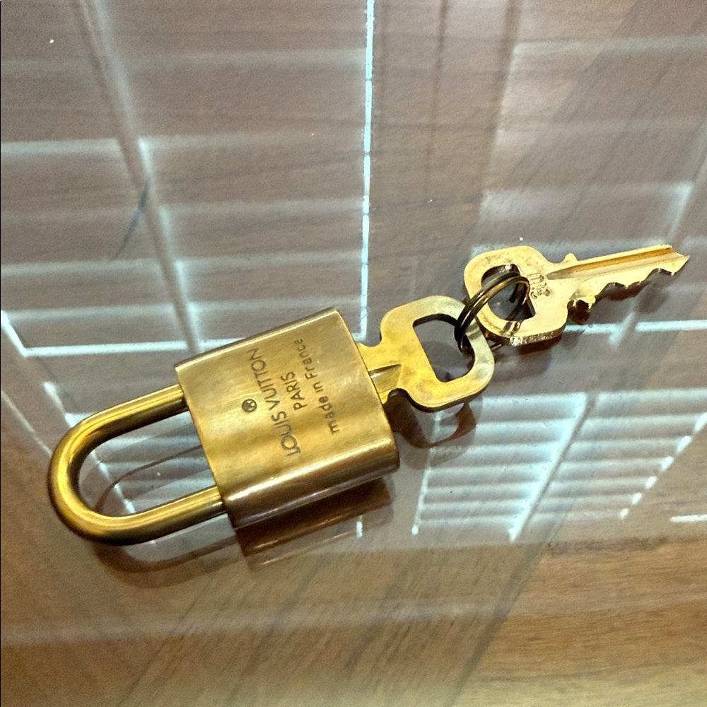 Louis Vuitton #310Brass Padlock with Keys