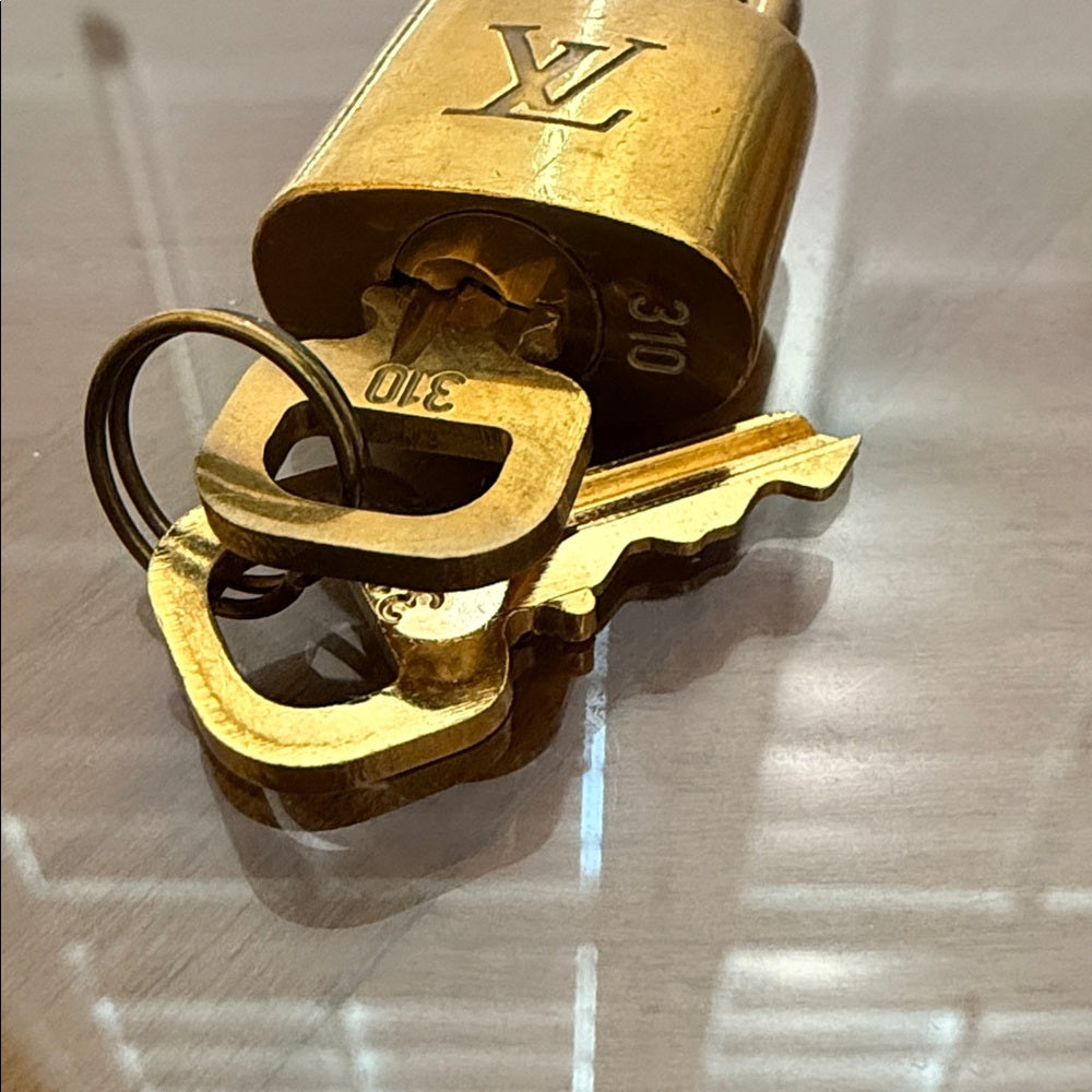Louis Vuitton #310Brass Padlock with Keys