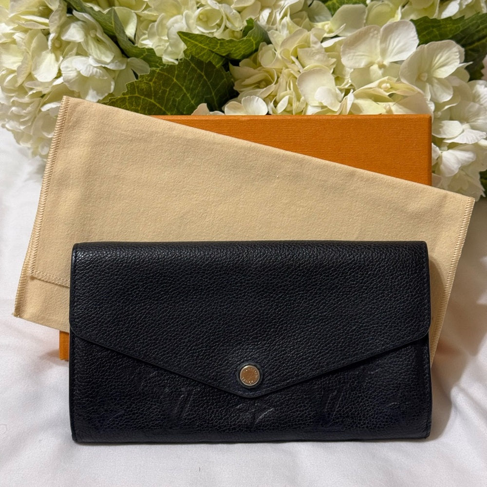 Louis Vuitton Empreinte Portefeiulle Sarah Long Wallet