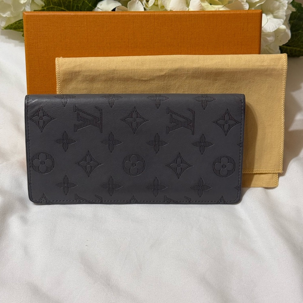 Louis Vuitton Empreinte Shadow Portefeiulle Brazza Wallet