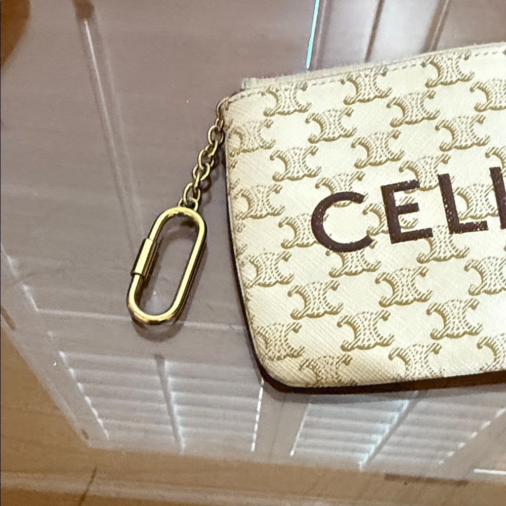 Celine Triomphe Zip Pouch