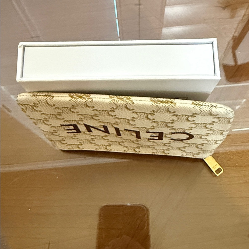 Celine Triomphe Zip Pouch