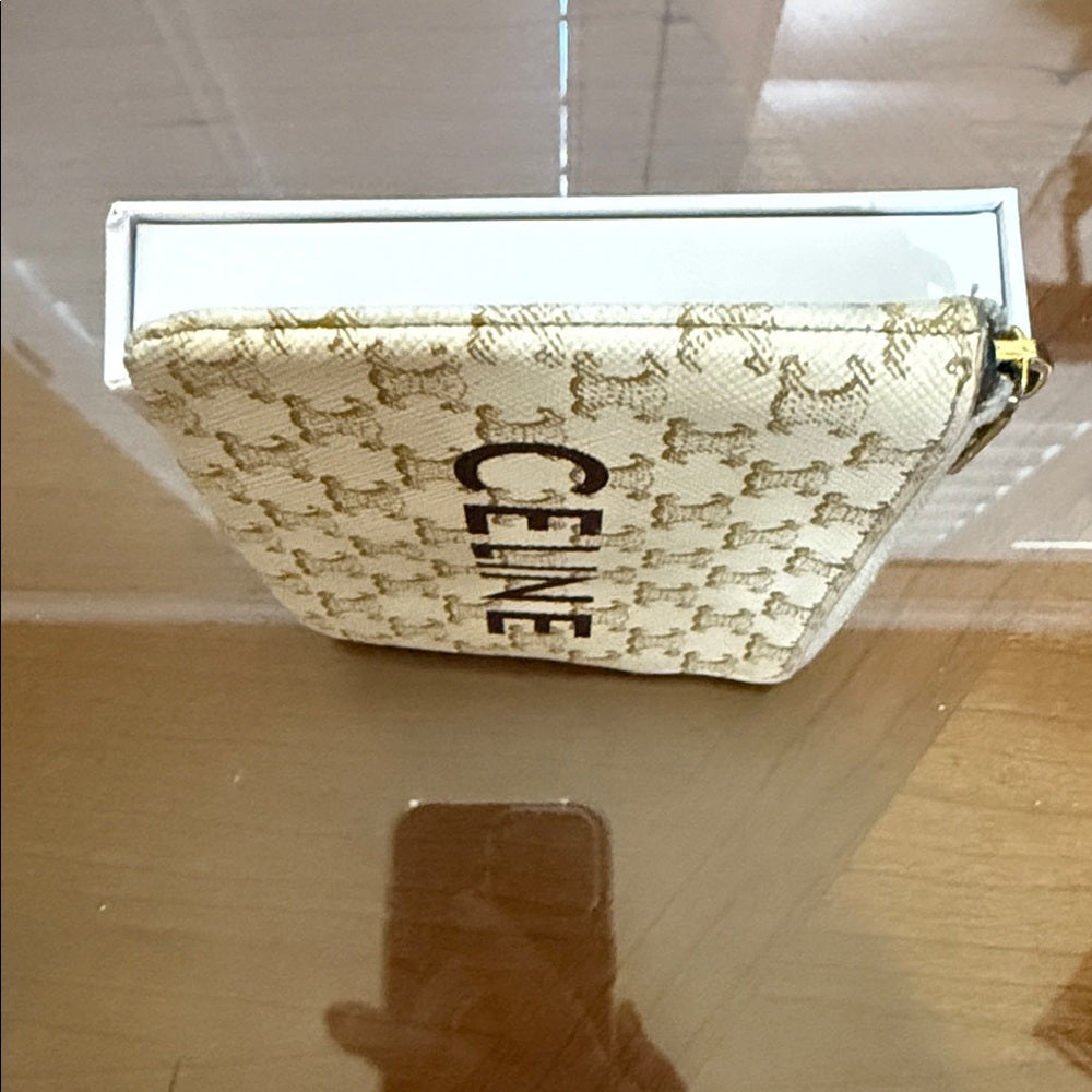 Celine Triomphe Zip Pouch