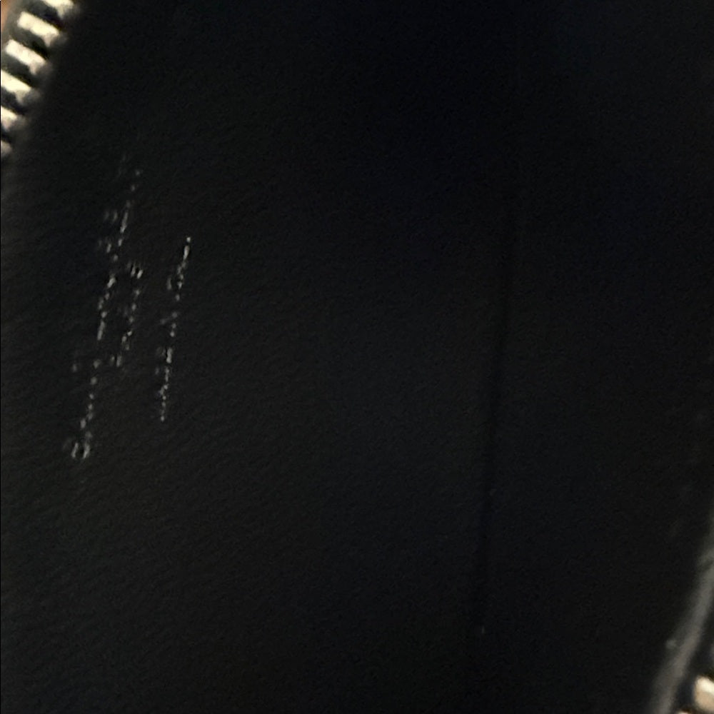 Saint Laurent Black Leather Card Holder