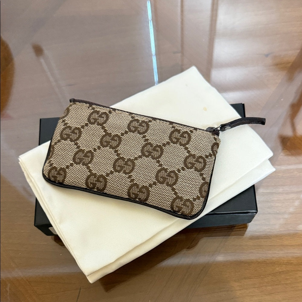 New Gucci GG Monogram Pouch