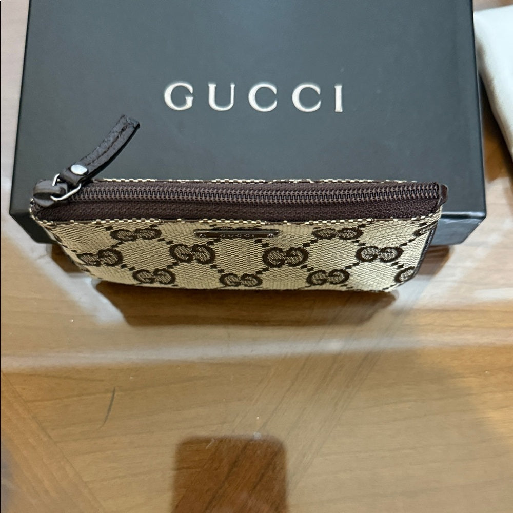 New Gucci GG Monogram Pouch