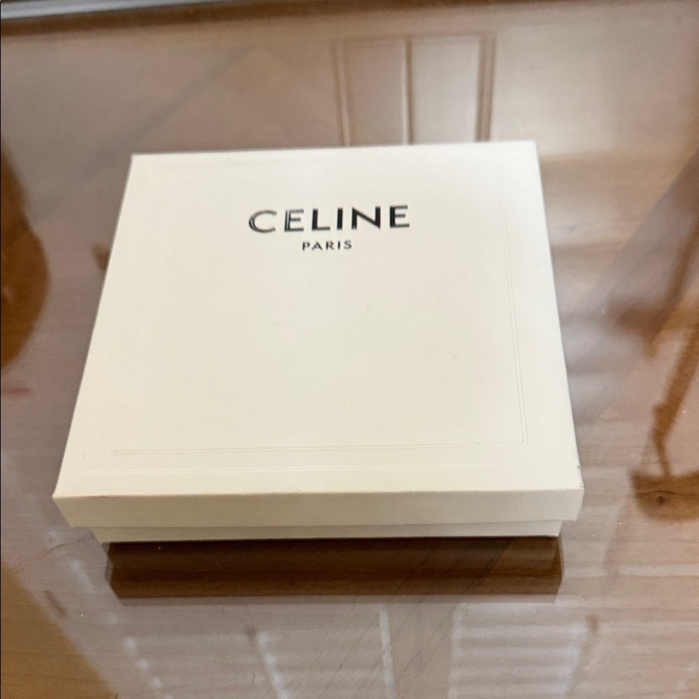 Celine Monogram Brown and Black Pouch