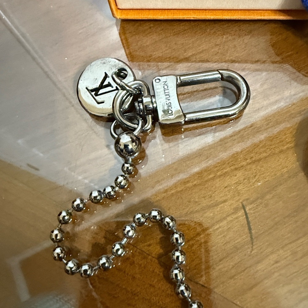 Louis Vuitton Monogram ID Porte Cles Chain Bag Charm