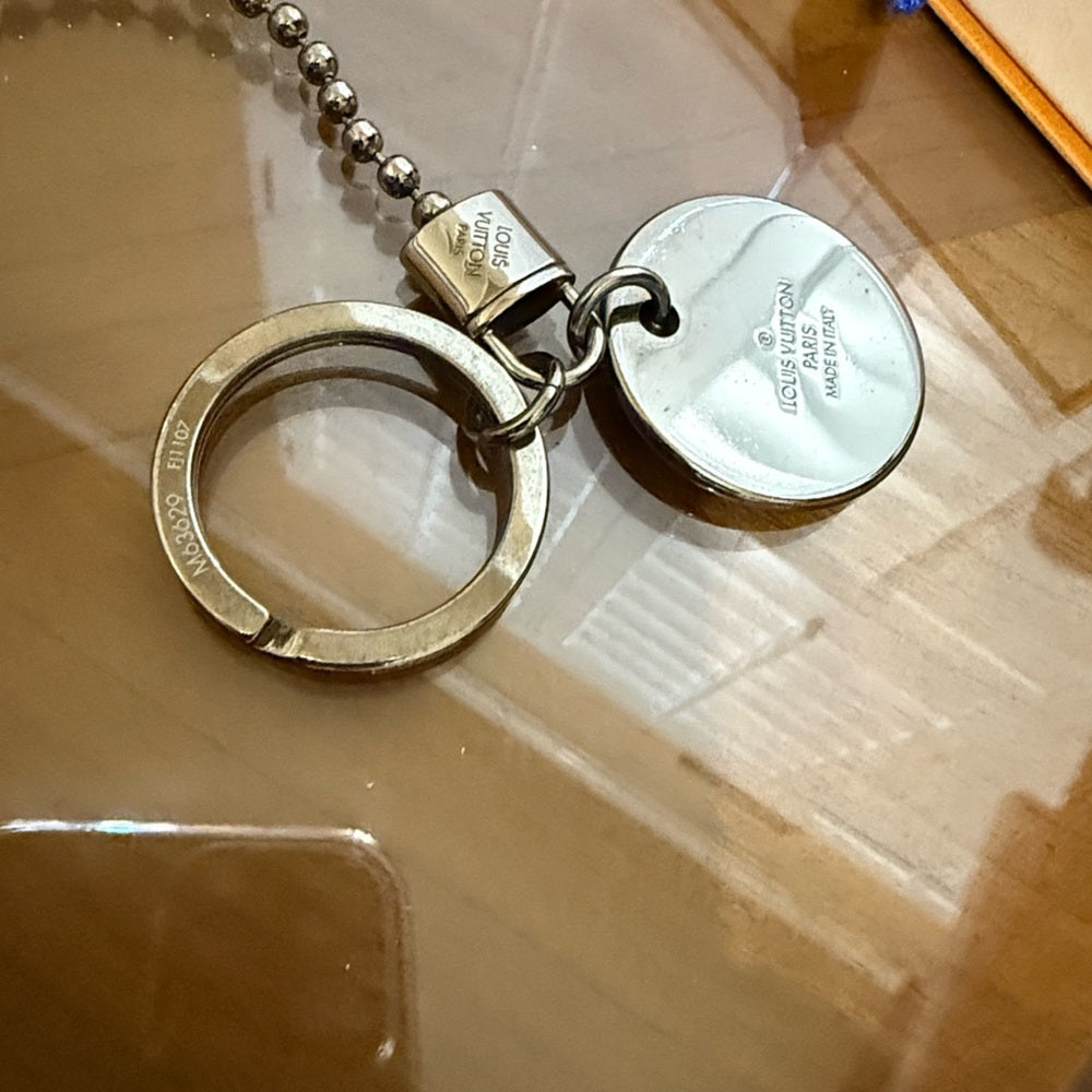 Louis Vuitton Monogram ID Porte Cles Chain Bag Charm