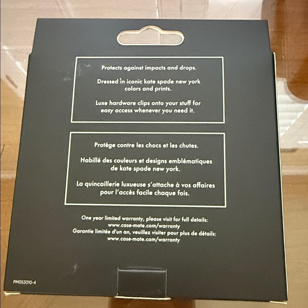 NWT Kate Spade AirPod Pro Case (1st and 2nd generation)