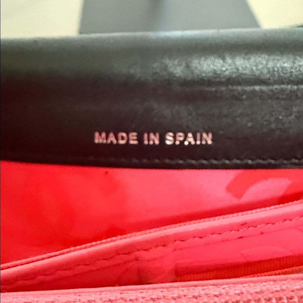 Chanel Cambon Black Lambskin Bifold Wallet