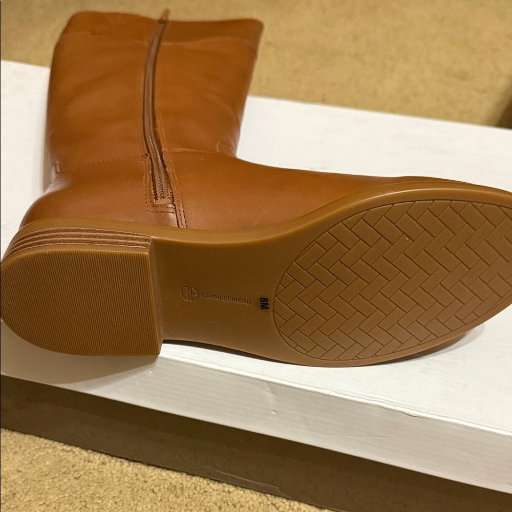 Giani Bernini Brown Leather Boots