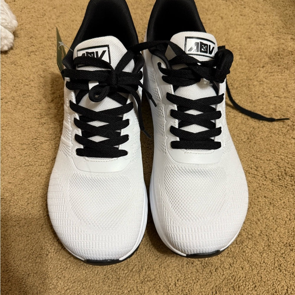 AOV Wide Toe Box Shoes for Men Arch Support Walking Shoes