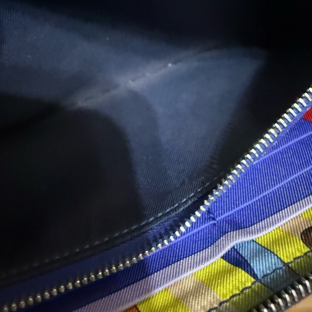 HERMES Azap Silk In Veau Epsom Leather Zip Long Wallet