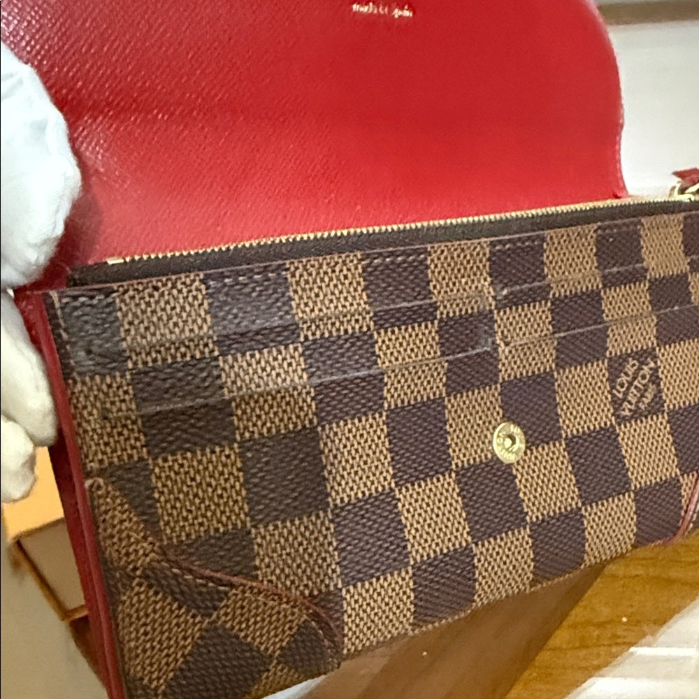 Louis Vuitton Damier Ebene Caissa Wallet