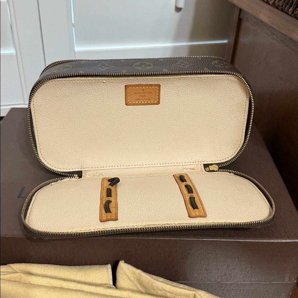 Louis Vuitton GM Monogram Makeup & Brush Trousseau
