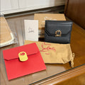 Christian Louboutin Elisa Black Leather Wallet