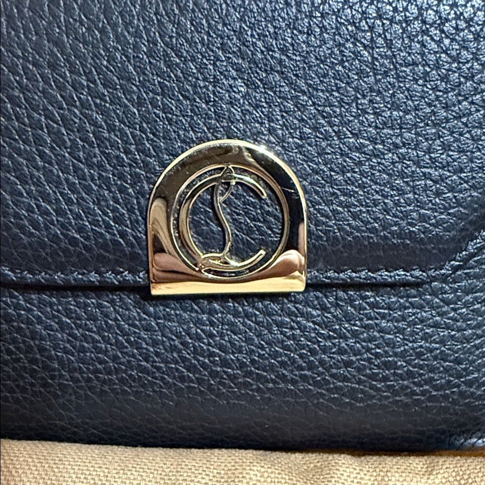 Christian Louboutin Elisa Black Leather Wallet