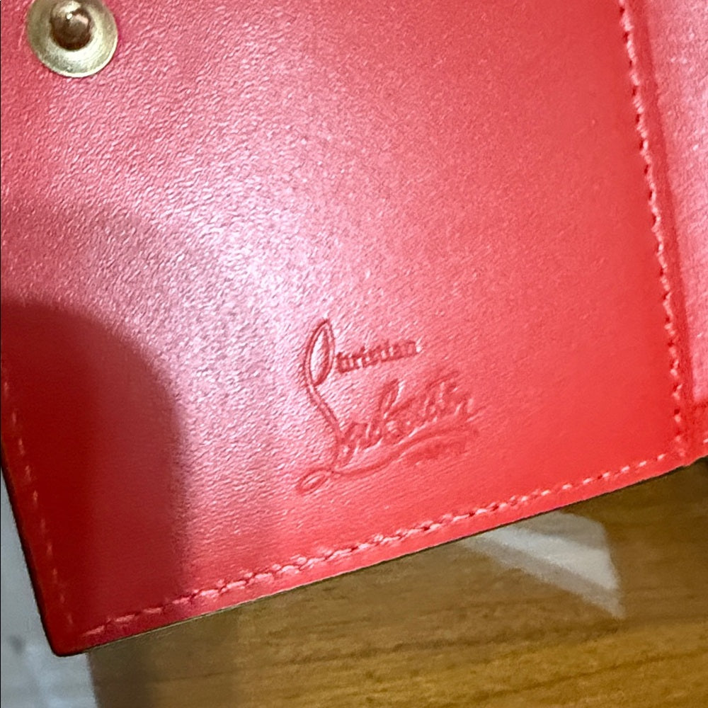 Christian Louboutin Elisa Black Leather Wallet