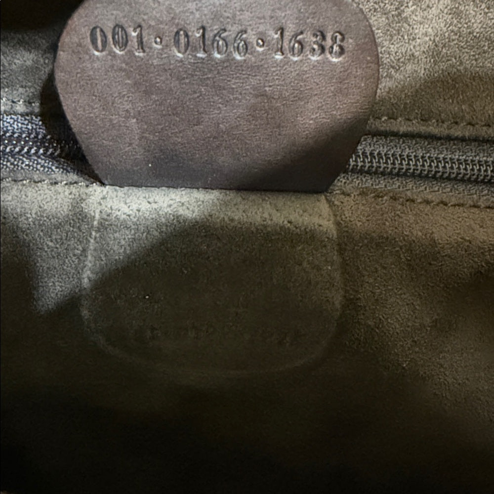 Gucci Rare Woven Leather 2 Way Bag